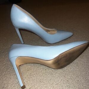 Light blue heels